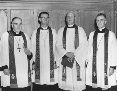 Synod officers at 1961 ordination service