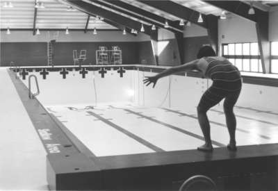 Ian Smith on pool deck