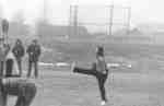 Powder puff football game during Winter Carnival 1973