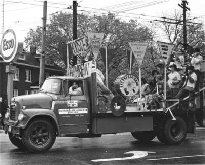 Waterloo Lutheran University Homecoming Parade, 1967