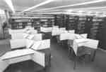 Study carrels in the Waterloo Lutheran University Library, after the second phase of construction