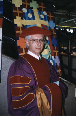 Paul Stemp at spring convocation 1998, Wilfrid Laurier University