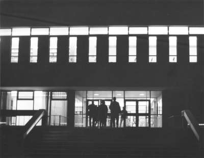 Waterloo Lutheran University Library entrance