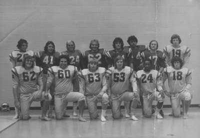 Wilfrid Laurier University rookie football players, 1973