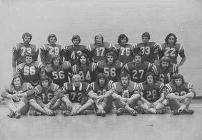 Wilfrid Laurier University rookie football players, 1973