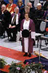 Maureen Kempston Darkes at spring convocation 1998, Wilfrid Laurier University