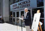 Fred Nichols Campus Centre naming ceremony
