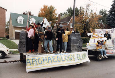 Wilfrid Laurier University Homecoming Parade float, 1986