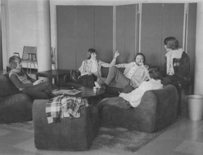 Faculty of Social Work lounge, Wilfrid Laurier University