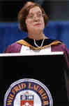 Maureen Kempston Darkes at spring convocation 1998, Wilfrid Laurier University