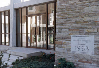 Waterloo Lutheran Seminary building datestone