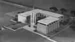 Architectural model of the Waterloo Lutheran Seminary building