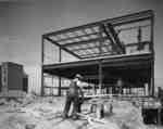 Construction of the Waterloo Lutheran Seminary building