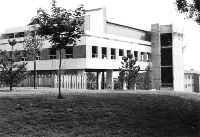 Construction of the Student Union Building, Waterloo Lutheran University