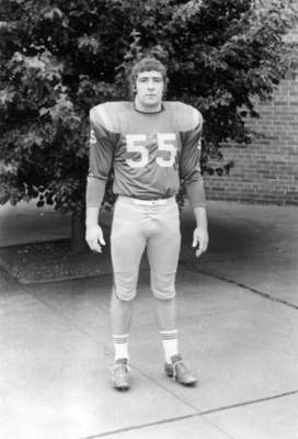 Wally Parker, Waterloo Lutheran University football player