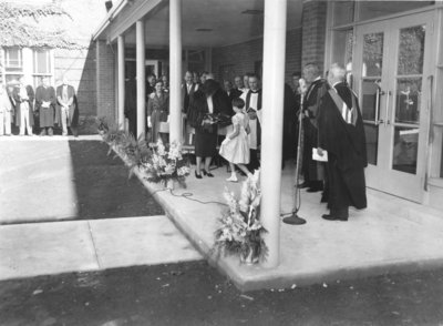 Opening of the Dining Hall at Waterloo College and Evangelical Lutheran Seminary of Canada