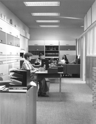 Faculty of Social Work office, Peters Building, Wilfrid Laurier University