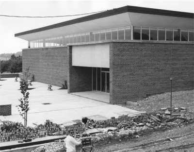 Construction of Theatre Auditorium, Waterloo Lutheran University