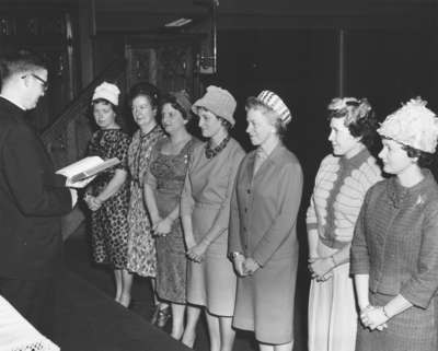 Lutheran Church Women installation ceremony at St. Matthew's Lutheran Church, Kitchener, Ontario