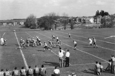 Waterloo College football game