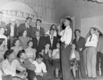 Waterloo College Purple and Gold Revue rehearsal, December 1949