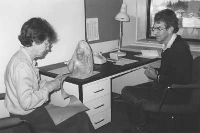 Trish and John Lawrence at Wilfrid Laurier University