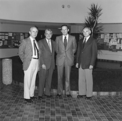 Four former deans of the Faculty of Social Work, Wilfrid Laurier University