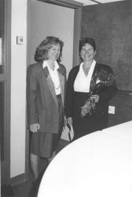 Anne Westhues and Elizabeth Pittaway