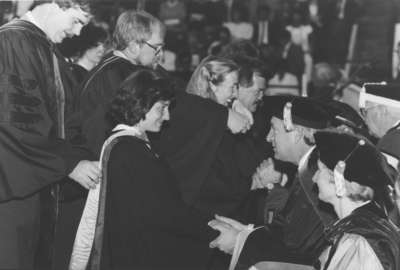 Spring convocation 1990, Wilfrid Laurier University