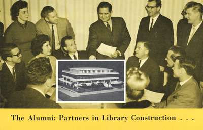 The Alumni: partners in Library construction...