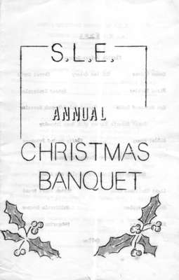 S.L.E. Annual Christmas Banquet