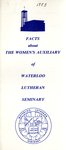 Facts About The Women's Auxiliary of Waterloo Lutheran Seminary, 1983