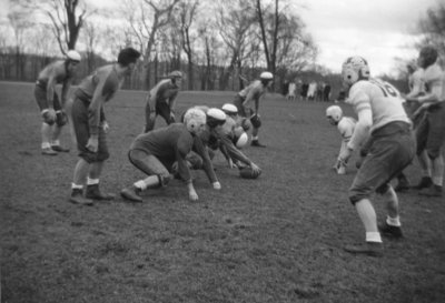 Waterloo College football game