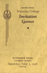 Second annual Waterloo College Invitation Games, 1936