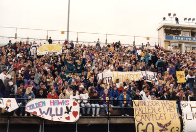 Wilfrid Laurier University Homecoming football game, 1991