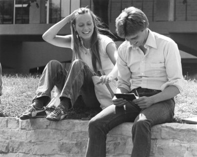 Two students at Wilfrid Laurier University