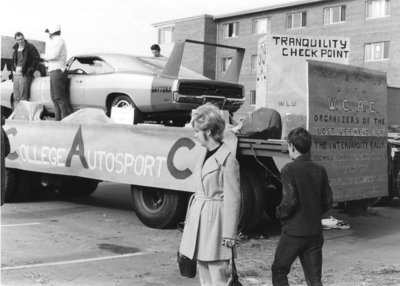 Waterloo Lutheran University Homecoming parade, 1969