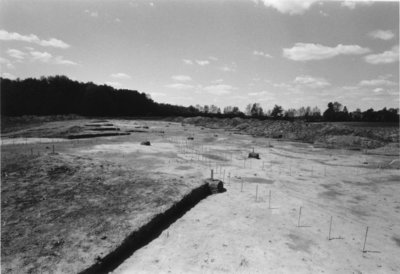 Archaeological dig site, Waterloo County, Ontario