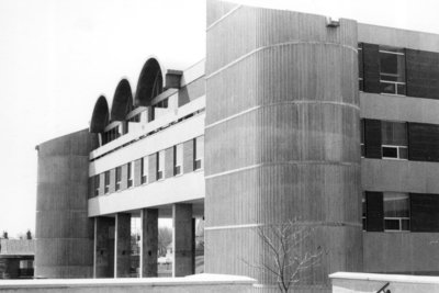 Construction of the Student Union Building, Waterloo Lutheran University