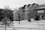 Wilfrid Laurier University campus in winter