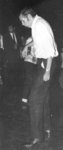 Man dancing at Waterloo Lutheran University Homecoming, 1968