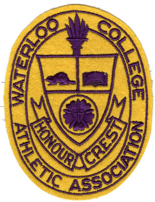 Honour crest, Waterloo College Athletic Association