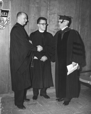 Spring convocation, Waterloo Lutheran Seminary, 1963