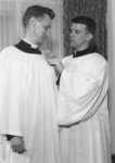 Donald Stroh and Frank Mantz at ordination ceremony
