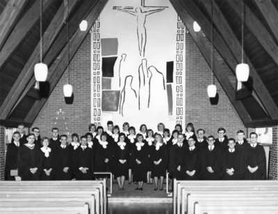 Waterloo University College Choir at Christ Evangelical Lutheran Church, Peterborough