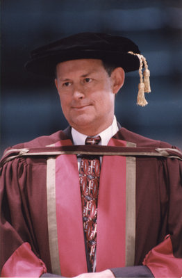 Scott Carson at spring convocation 1998