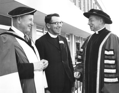 Dedication of Waterloo Lutheran University Library