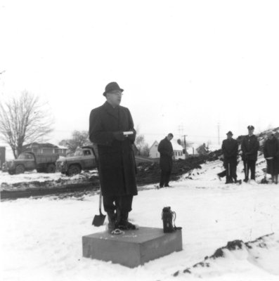 Waterloo Lutheran University Library groundbreaking ceremony