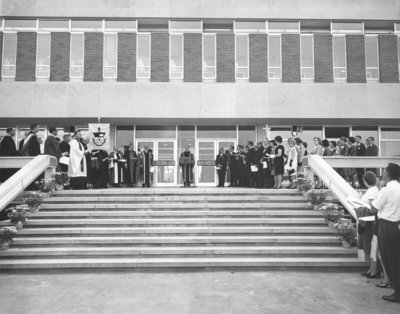 Dedication of Waterloo Lutheran University Library