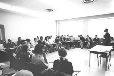 Shankar Yelaja in classroom